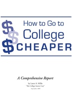 How to Go to College Cheaper book